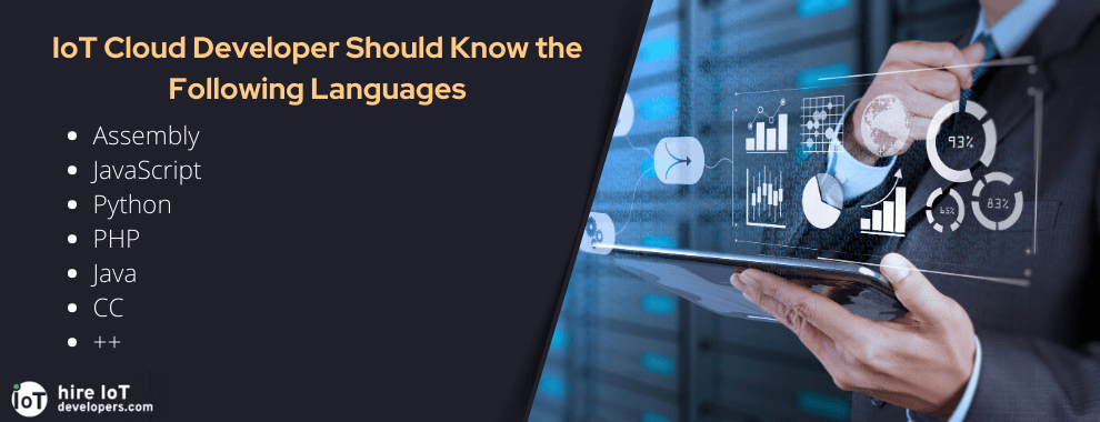 iot cloud developer knowledge of different languages