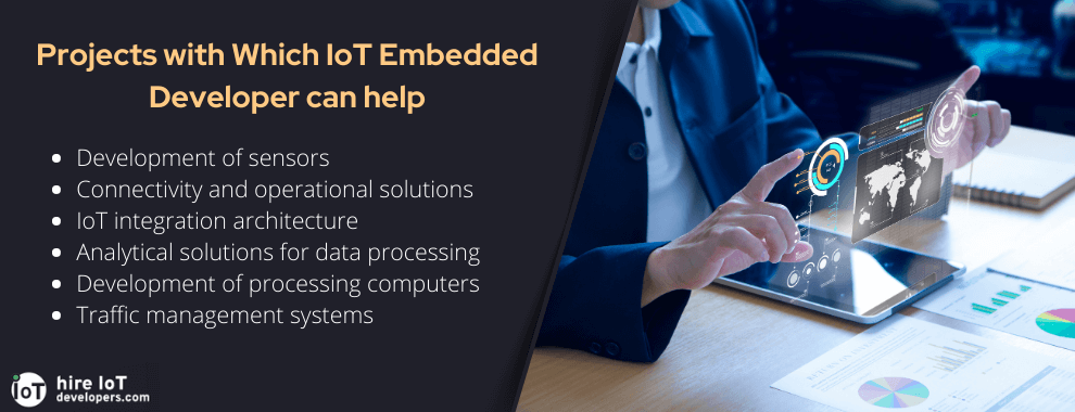 projects embedded iot engineer can work with